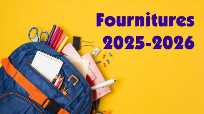 Fournitures